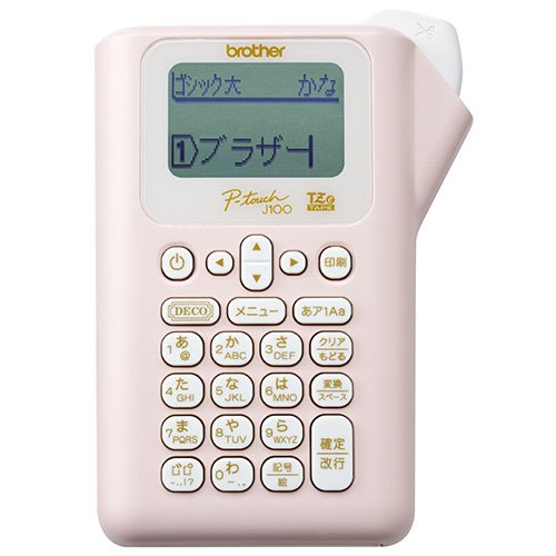 PT-J100P [ラベルライター P-touch J100 ピンク]