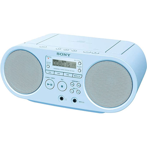 e-TREND｜ソニー（SONY） ZS-S40/L [CDラジオ ブルー]