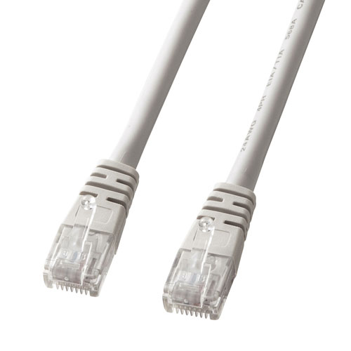 サンワサプライ KB-T5Y-20N [CAT5eより線LANケーブル(20m・ライトグレー)]