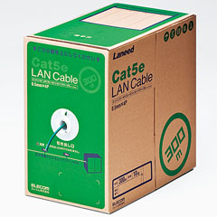 エレコム LD-CT2/DG300/RS [RoHS対応LANケーブル/CAT5E/300m/ダークグリーン]