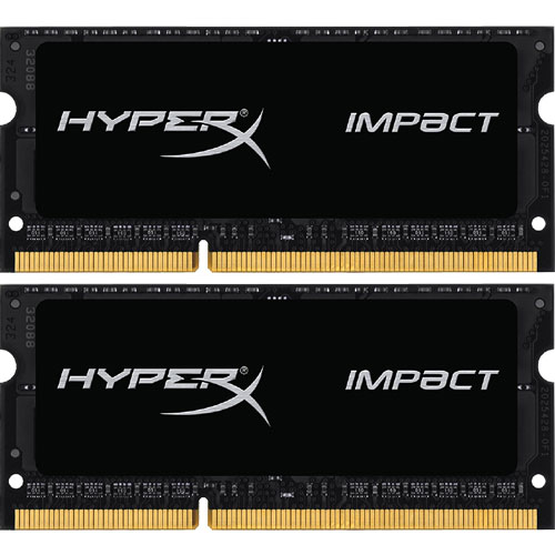 キングストン Kingston HyperX Impact HX318LS11IBK2/16 [8GBx2 DDR3L-1866 CL11 U-SODIMM]