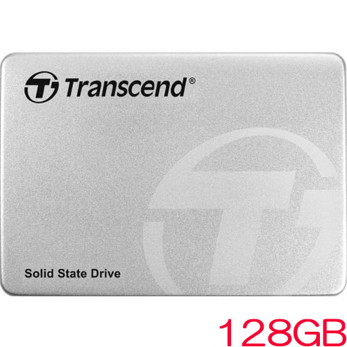 トランセンド TS128GSSD370S [128GB SSD370Sシリーズ 2.5インチ SATA3 MLC搭載 アルミ筐体]