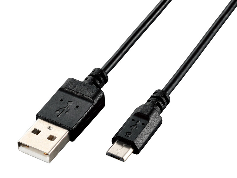 U2C-JAMB09BK [microUSBケーブル/USB2.0/エコ/0.9m/ブラック]