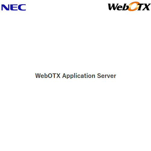 NEC WebOTX Application Server UL4021-A0A [WebOTX Object Broker C++ V11.3 Processor]