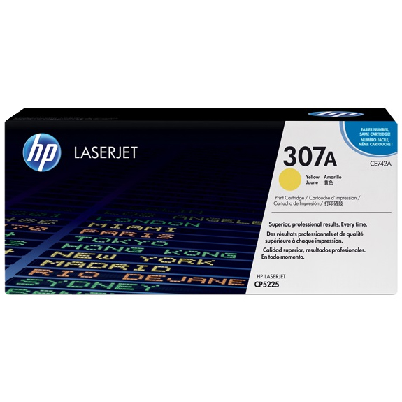 HP CE742A [307A LaserJetトナーカートリッジ(イエロー)(CP5225dn)]
