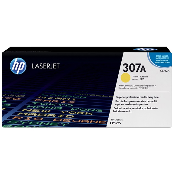 CE742A [307A LaserJetトナーカートリッジ(イエロー)(CP5225dn)]