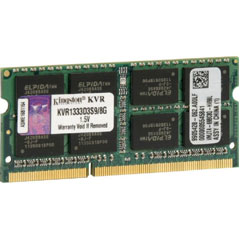 キングストン Kingston ValueRAM DIMM KVR1333D3S9/8G [8GB DDR3-1333 CL9 U-SODIMM]