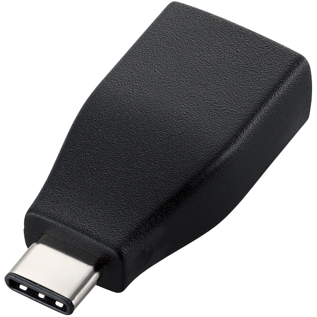 エレコム USB3-AFCMADBK [USB3.1変換アダプタ/Type-C端子/ブラック]