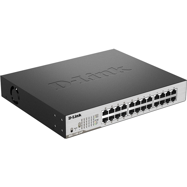 D-Link DGS-1100 DGS-1100-24P [24ポート 1000T(PoEx12) WEBスマートL2スイッチ]