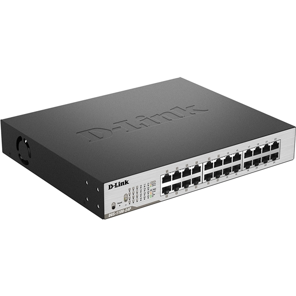 D-Link DGS-1100 DGS-1100-24P [24ポート 1000T(PoEx12) WEBスマートL2スイッチ]