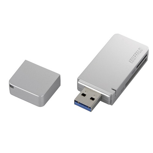 BSCR26TU3SV [高速カードリーダー/ライター USB3.0対応 シルバー]