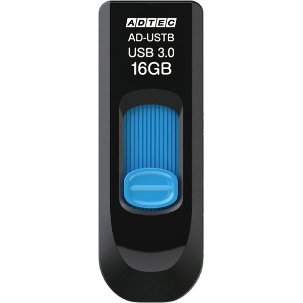 アドテック AD-USTB AD-USTB16G-U3 [USB3.0 スライド式フラッシュメモリ 16GB]