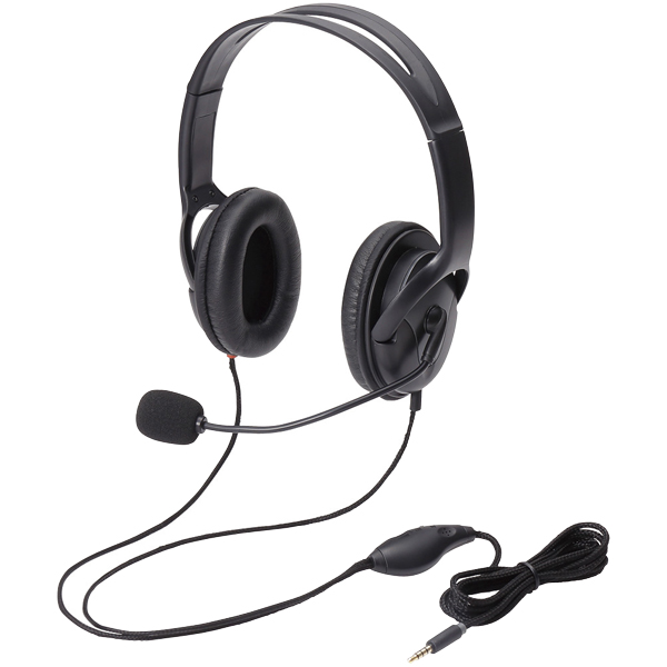 e-TREND|エレコム HS-HP23TBK [4極ヘッドセットマイク/両耳