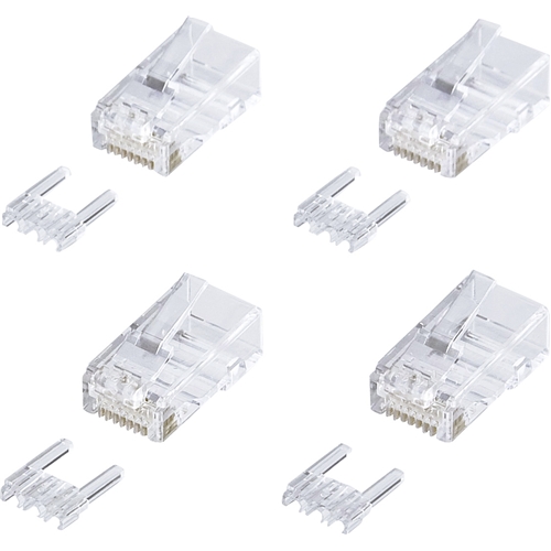 サンワサプライ ADT-6RJ-10N [カテゴリ6 RJ-45コネクタ(単線用・10個入り)]