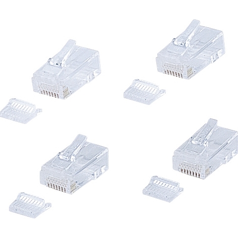 ADT-RJ45-10FN [RJ-45コネクタ(より線・超フラットケーブル用・10個入り)]