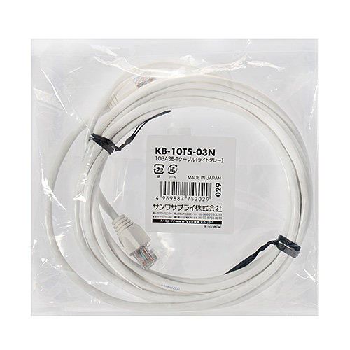 e-TREND｜サンワサプライ KB-10T5-03N [UTP CAT5eハイグレード単線