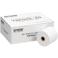 エプソン TRP058-60 [TM-m10用 サーマルレシートロール紙/ノーマル/58mm幅/5巻]