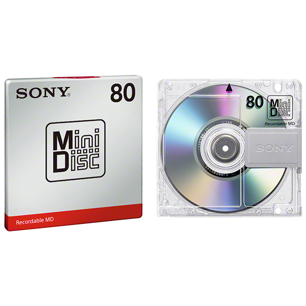 ソニー（SONY） ミニディスク MDW80T [MD 80分 1枚パック]