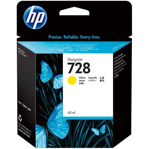 HP F9J61A [HP728インクカートリッジイエロー 40ml]