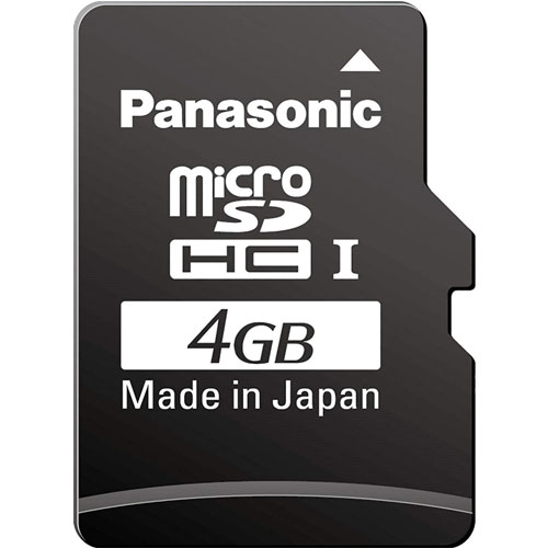 パナソニック KC RP-SMKC04SW0 [MLC 4GB microSDHCメモリーカード 台紙1枚包装]