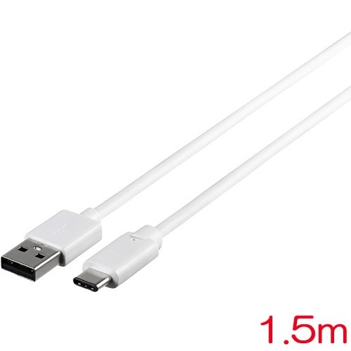 バッファロー（サプライ） BSUAC215WH [USB2.0ケーブル(A-C) 1.5m ホワイト]