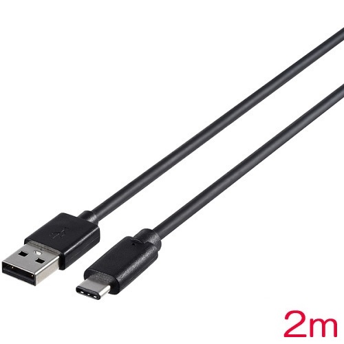 バッファロー（サプライ） BSUAC220BK [USB2.0ケーブル(A-C) 2m ブラック]