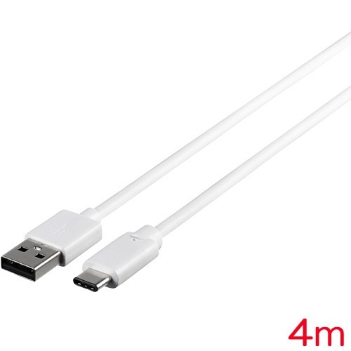 バッファロー（サプライ） BSUAC240WH [USB2.0ケーブル(A-C) 4m ホワイト]