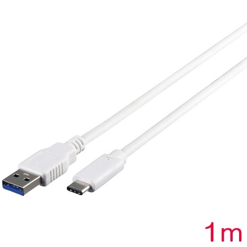 バッファロー（サプライ） BSUAC31110WH [USB3.1 Gen1ケーブル(A-C) 1m ホワイト]