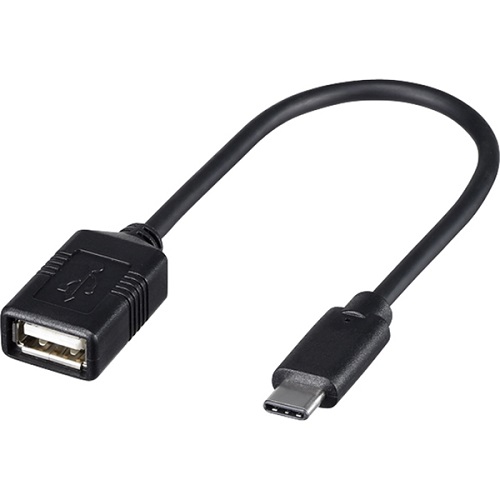 バッファロー（サプライ） BSUAMC2015BK [USB2.0変換ケーブル(Aメス-C) 0.15m ブラック]
