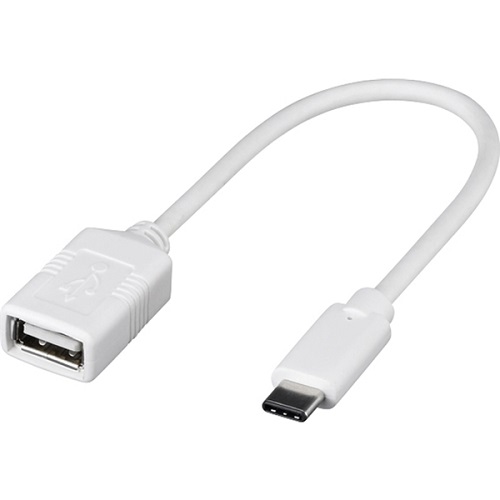 バッファロー（サプライ） BSUAMC2015WH [USB2.0変換ケーブル(Aメス-C) 0.15m ホワイト]