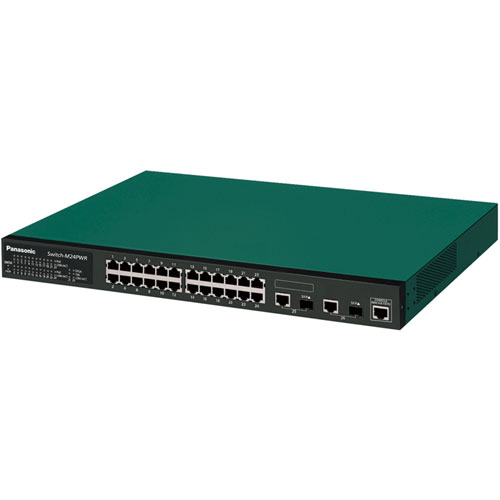 パナソニックEWネットワークス PoEスイッチ PN232499B5 [PoE対応 24ポートL2スイッチ Switch-M24PWR 5年SB]