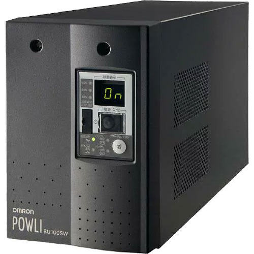 オムロン POWLI BU100SWQ6 [UPS BU100SW+オンサイト(当営業日)6Y]