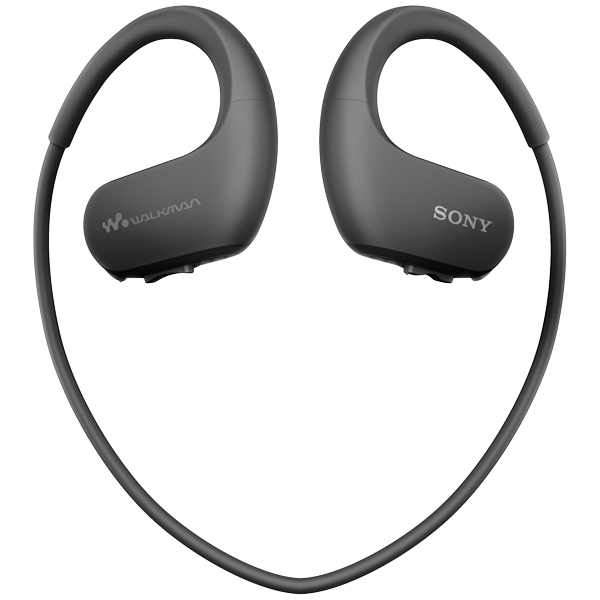 ソニー（SONY） WALKMAN W NW-WS413/B [ウォークマン Wシリーズ ヘッドホン一体型 4GB ブラック]