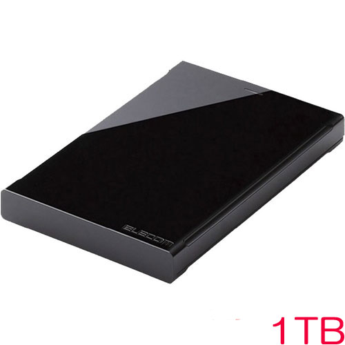エレコム ELP-CED010UBK [ポータブルHDD USB3.0 1TB Black]