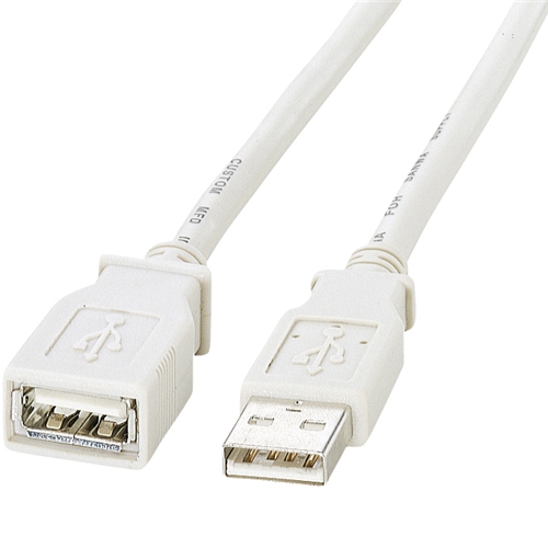 サンワサプライ KB-USB-E1K2 [USB延長ケーブル(1m)]