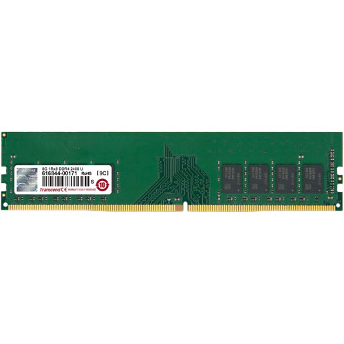 トランセンド TS1GLH64V4B [8GB DDR4 2400 U-DIMM 1Rx8 (1024Mx8) 1.2V]