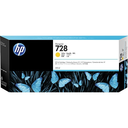 HP F9K15A [HP728 インクカートリッジ イエロー 300ml]