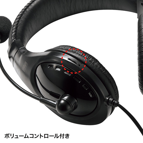 e-TREND｜サンワサプライ MM-HS401BK [4極対応ヘッドセット(ブラック)]