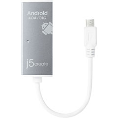 j5 create JUH660 [USB2.0 AOA/OTG対応 2ポートハブ Android Hub]