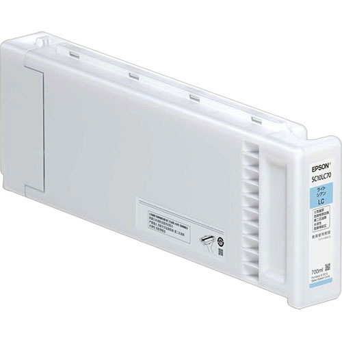 エプソン SC10LC70 [SureColor用 インク/700ml(ライトシアン)]