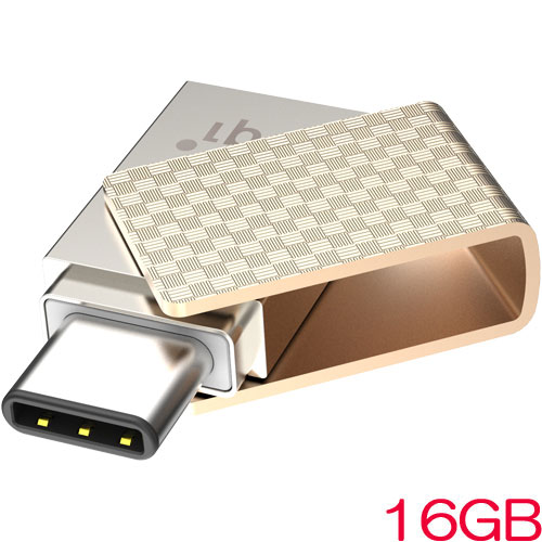 パワーグローバルインデックス UC313VGD-16 [USB3.1メモリ Connect 313 16GB ゴールド]