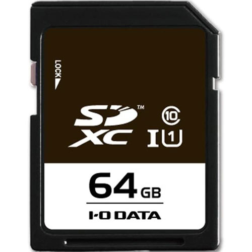 アイ・オー・データ EX-SDU1/64G [UHS スピードクラス1対応 SDメモリーカード 64GB]