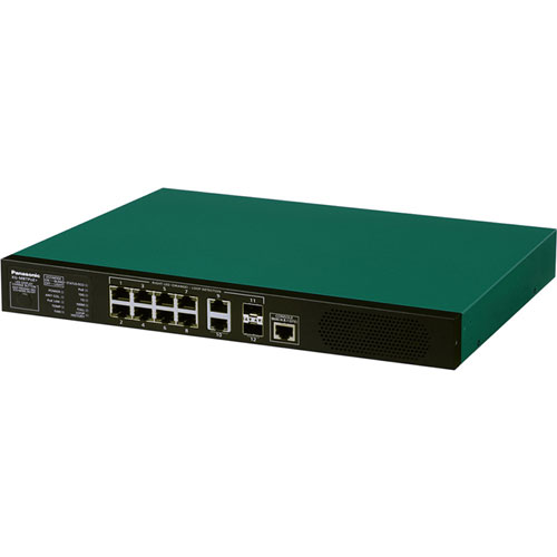 パナソニック電工ネットワークス PN83089B5 [PoE 8ポートL2スイッチ XG-M8TPoE+ 5年SB]