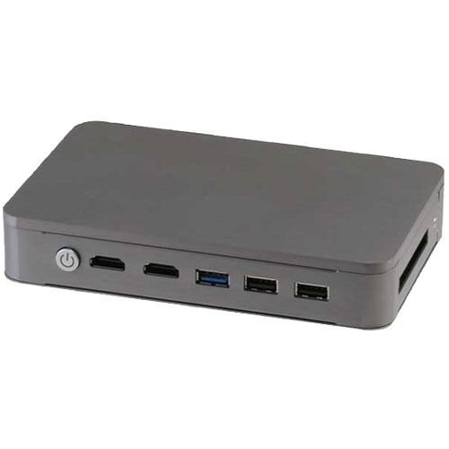 AAEON BOXER BOXER-6404-A3 [産業用超小型PC ファンレス Cel N2807]