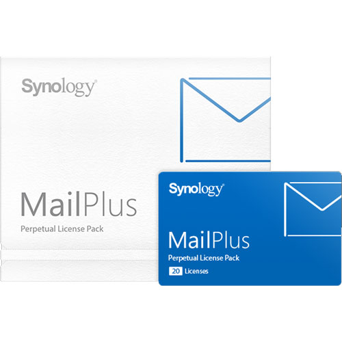 Synology MAILPLUS-PACK20 [MailPlus ライセンスパック 追加 20アカウント 永久]
