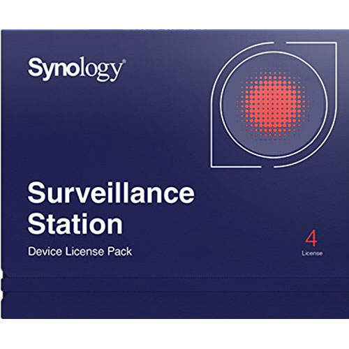 Synology DEVICE-LICENSE-PACK4 [Surveillance Device License Pack 追加 4ライセンス]