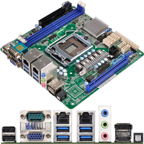 ASROCK RACK C236 WSI Mini ITX M B