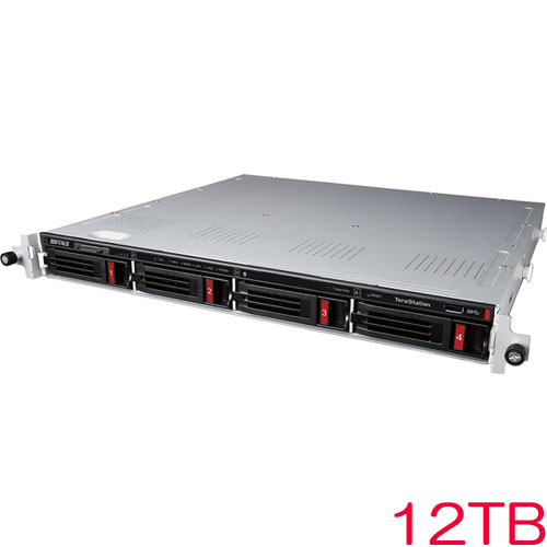 バッファロー TeraStation TS3410RN TS3410RN1204 [小規模オフィス・SOHO向4ドライブNAS ラック 12TB]