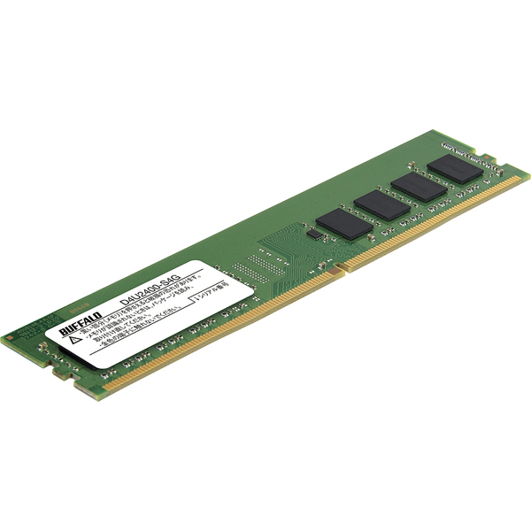 バッファロー D4U2400-S4G [PC4-2400対応 288Pin DDR4 DIMM 4GB]
