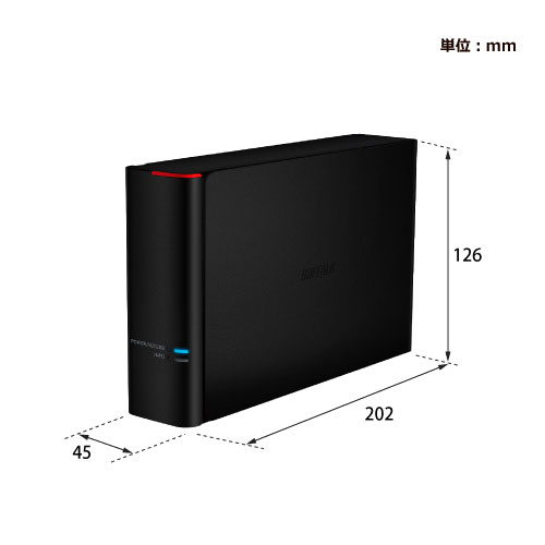バッファロー HD-SH8TU3 - 外付けハードディスクドライブ